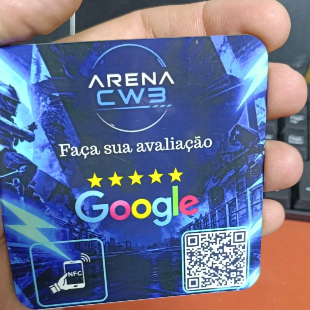 Placa Nfc + Qr Code - Arte Personalizada - foto 2