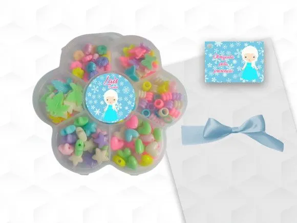 Kit Miçangas Elsa Personalizada - artesanato feito à mão por creativitybynina