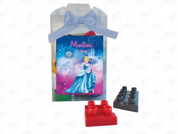Bloco de Montar Cinderela Personalizada - artesanato feito à mão por creativitybynina