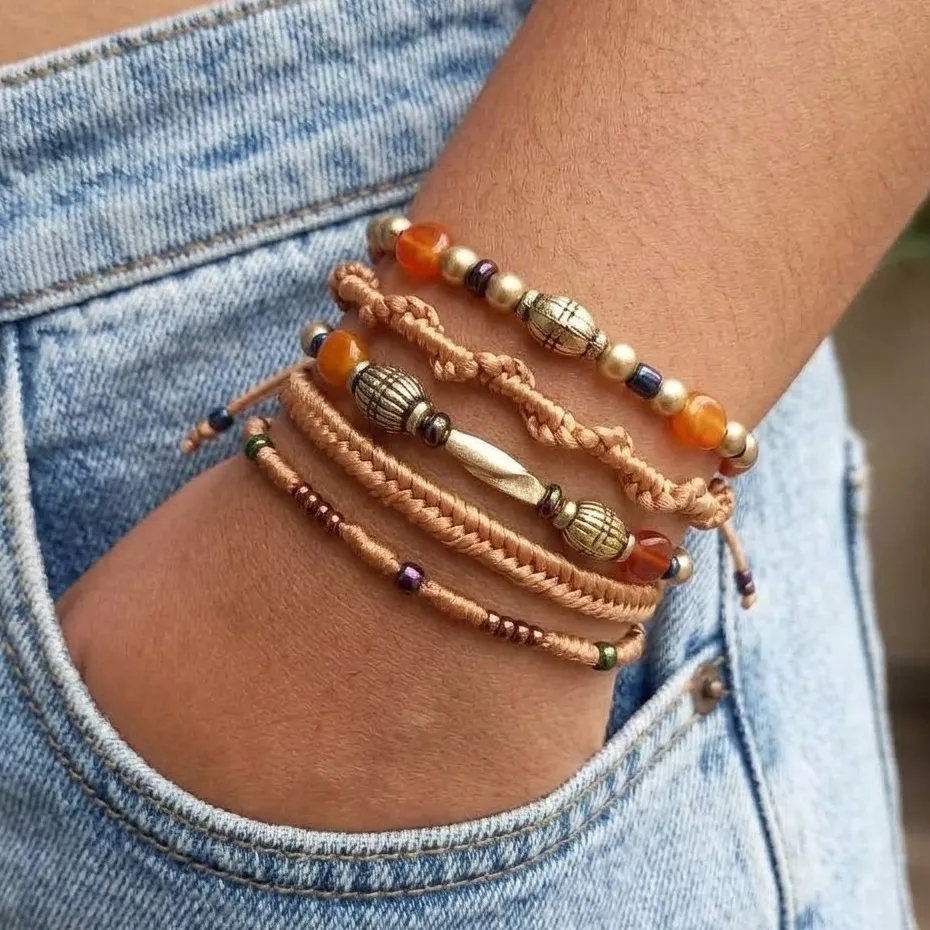 Kit pulseiras areias