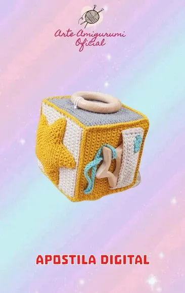 Receita Dado Didático - Amigurumi - feito à mão por Arte Amigurumi Oficial