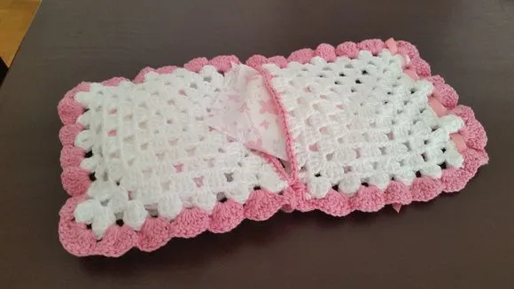 Bolsinha Porta Absorvente em Crochê - foto 5