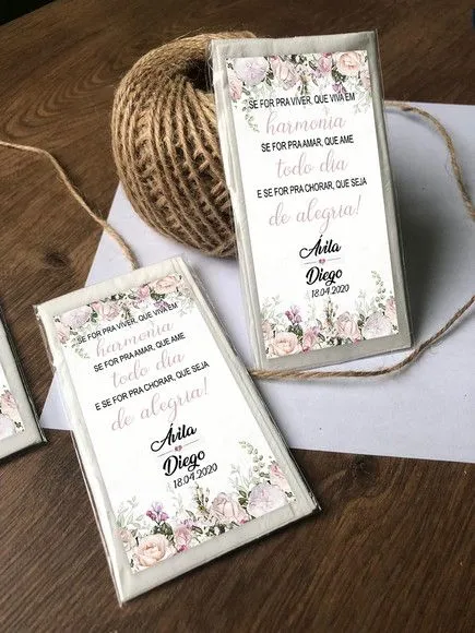 Lágrimas de Alegria Personalizada - feito à mão por Mi Papelaria Criativa