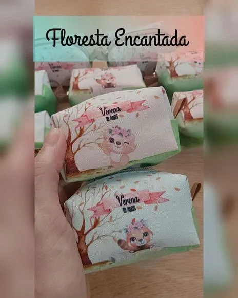 Necessaire Mini Box - Floresta Encantada - foto 2