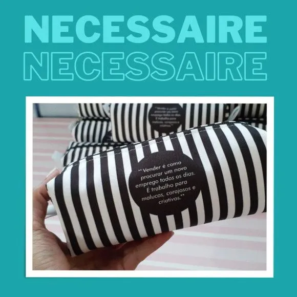 Necessaire Box m - feito à mão por Innovare Studio