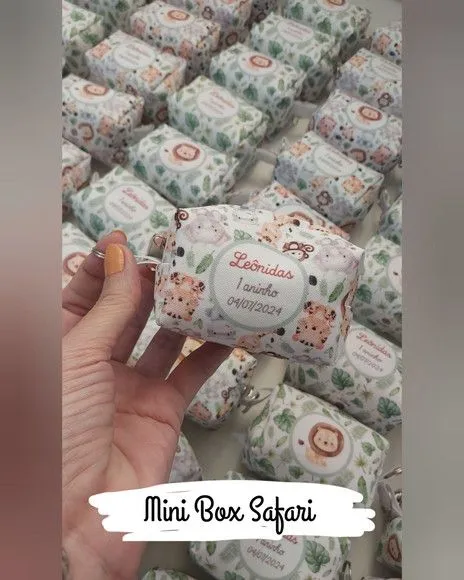 Necessaire Mini Box - Safari Baby - foto 2