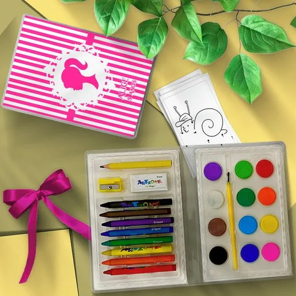 Estojo de Pintura - Barbie Personalizado - artesanato feito à mão por Mi Papelaria Criativa