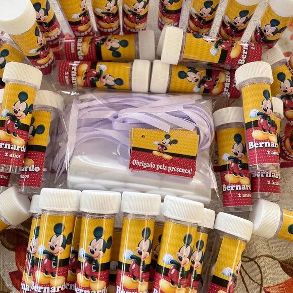 Bolha de Sabão Mickey Personalizada - foto 2
