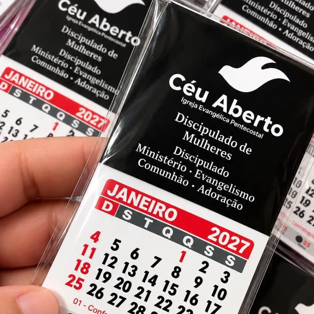 Mini Calendário 2027
