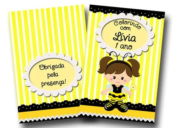 revista colorir abelha 14x10 - artesanato de PAPCRIE