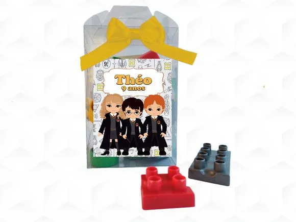 Bloco de Montar Harry Potter Personalizada - artesanato feito à mão por creativitybynina