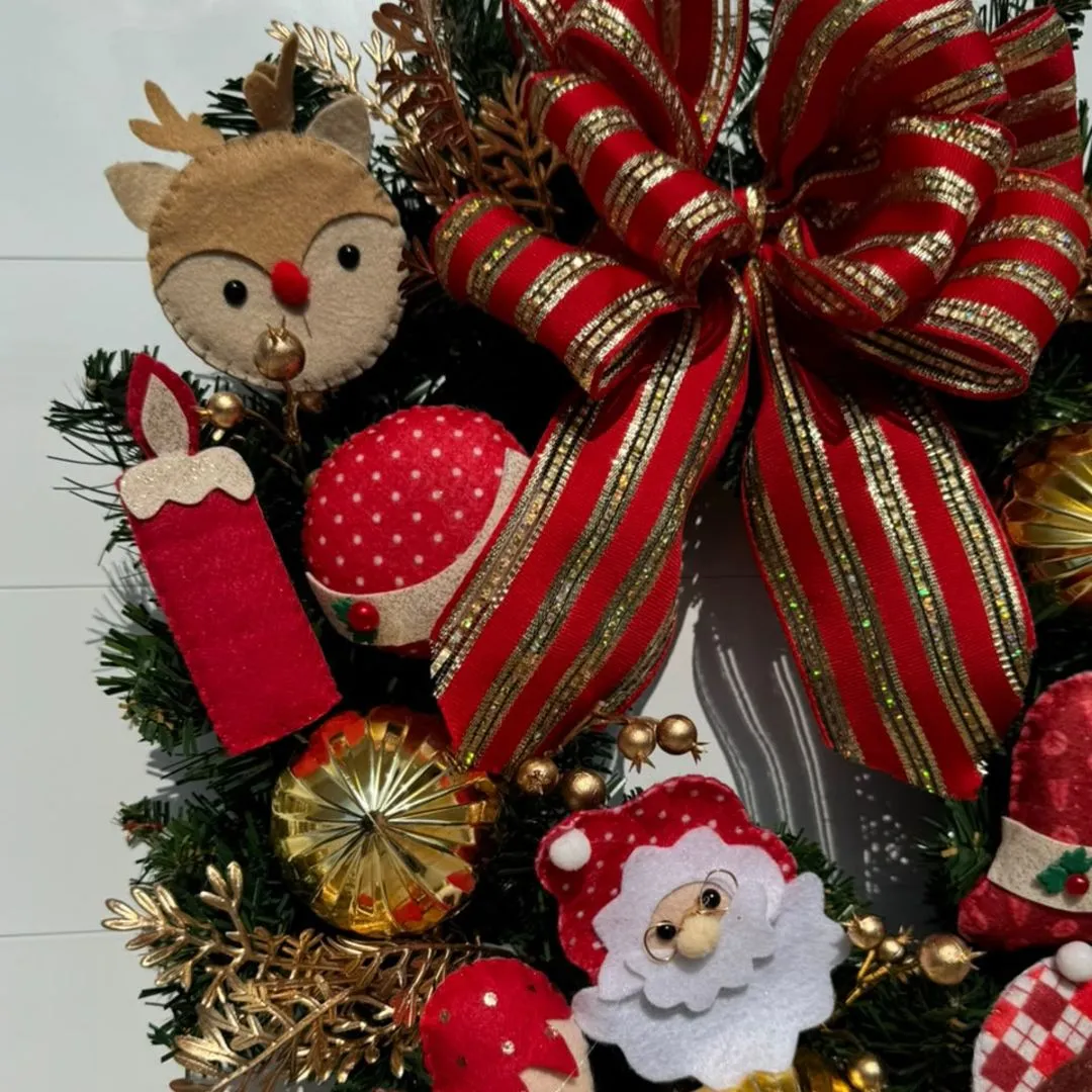 Guirlanda de Festão Natal 40cm - foto 3