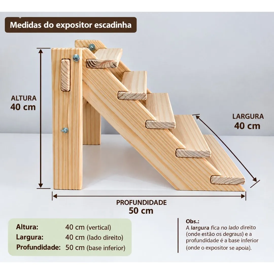 Expositor escadinha desmontável - foto 6