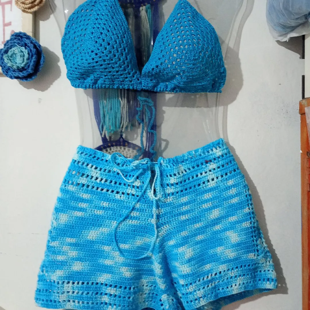 conjunto verão - artesanato de Joceli Cristina
