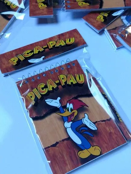 Bloquinho Pica Pau Personalizado. - foto 2