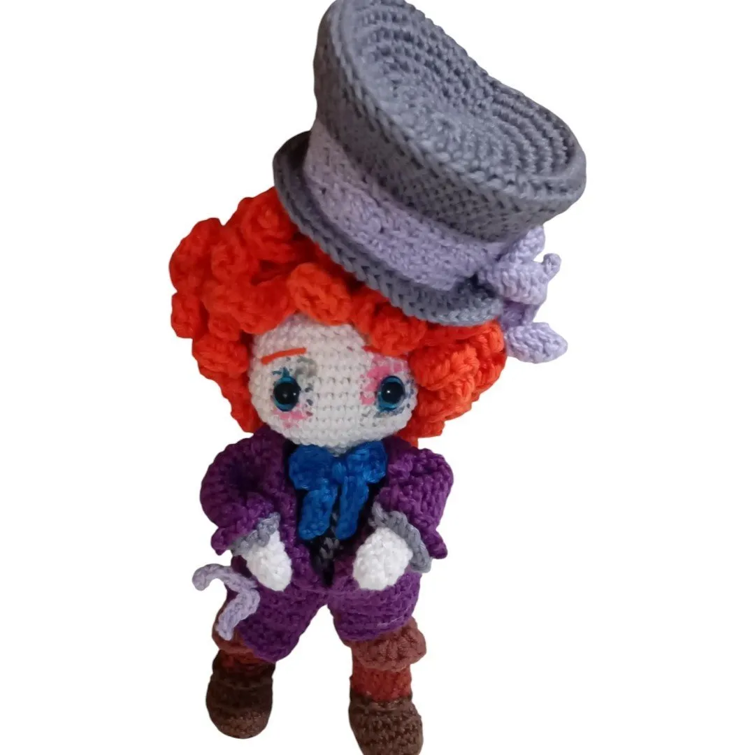 chapeleiro maluco amigurumi - foto 2