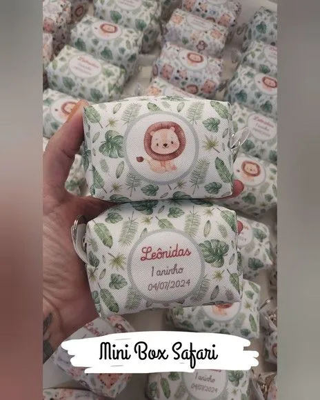Necessaire Mini Box - Safari Baby - foto 4