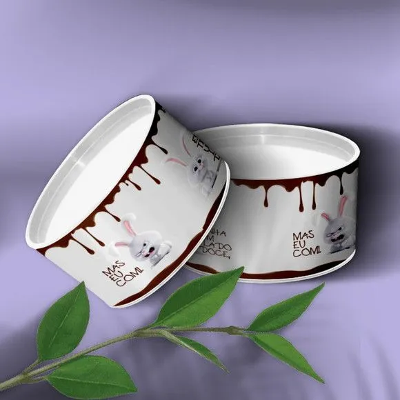 Tubo Lata - Páscoa Personalizada - feito à mão por Mi Papelaria Criativa