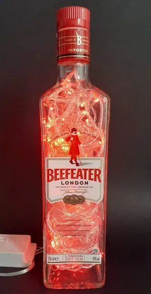 Luminária de garrafa Beefeater