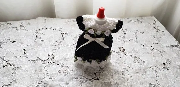 Capa para Adoçante Vestidinho Preto - foto 2