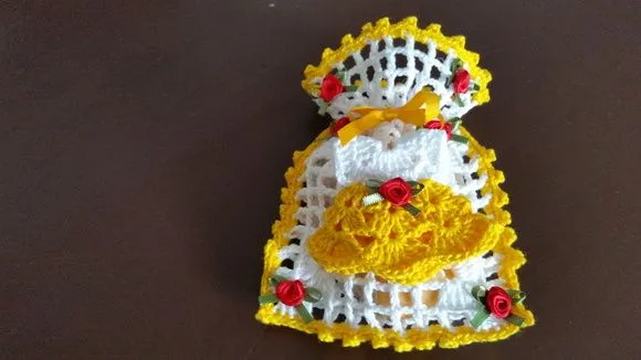 Sachê Vestidinho Amarelo - foto 3