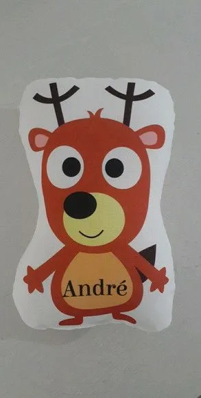Almofadinha Personalizada - Naninha - artesanato feito à mão por Innovare Studio