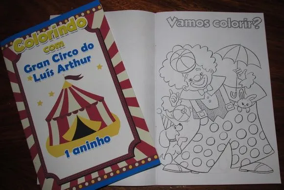 Revista Colorir Circo Vintage 14x10 - foto 3