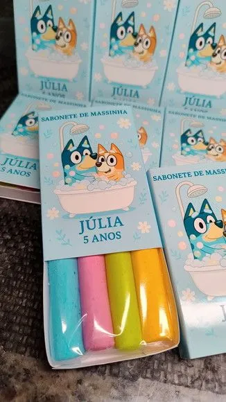 Sabonete Mágico de Massinha Lembrancinha Infantil Personaliz - foto 2