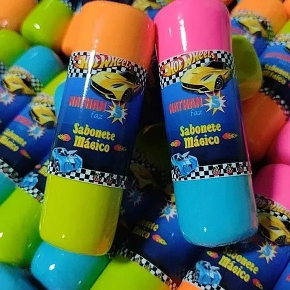 Lembrancinha Infantil Hotweels Sabonete de Massinha - foto 2