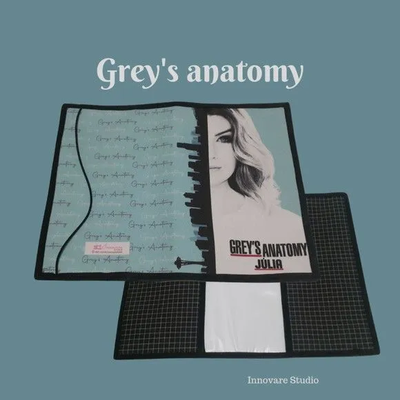 Capa para caderneta de vacinação - Grey's Anatomy - foto 4