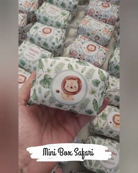 Necessaire Mini Box - Safari Baby - foto 5