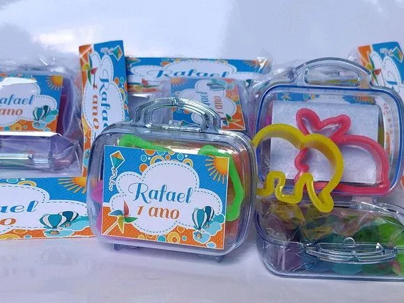 Kit Modelar com Maletinha - feito à mão por Mi Papelaria Criativa