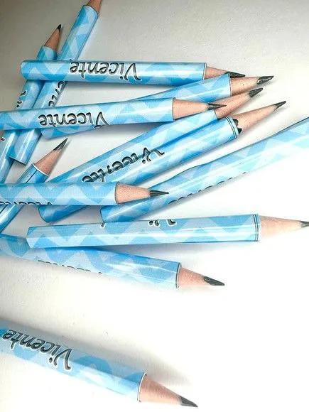 Mini Lápis Chevron Personalizado - foto 2