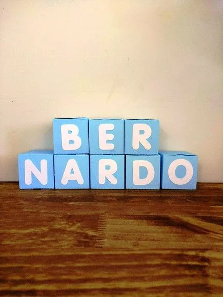 Mini caixa cubo letrinhas - foto 2