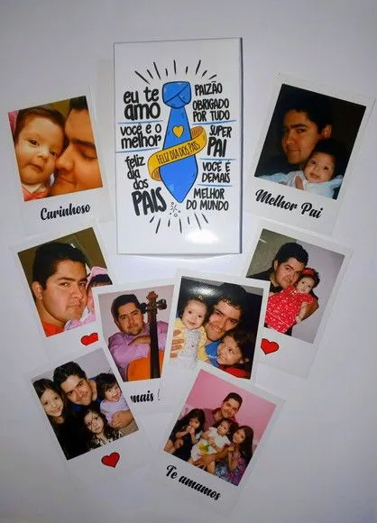 Caixinha Lembrança com Fotos