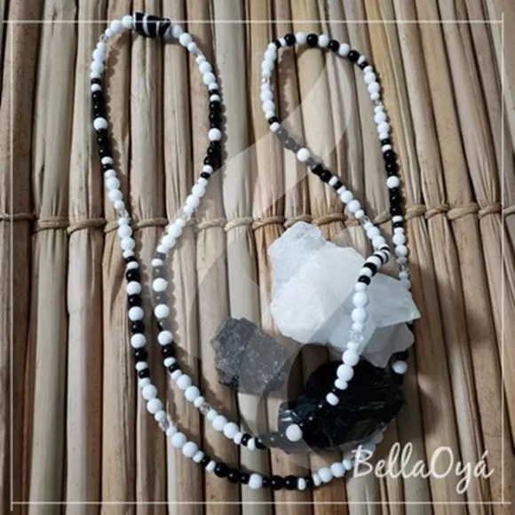 Guia De Preto Velho - Porcelana - artesanato de BellaOya Guias e Brajas