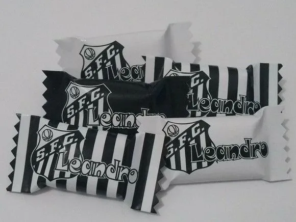 Balinha personalizada Santos