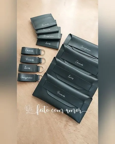 Kit Padrinhos de Casamento - artesanato feito à mão por Innovare Studio