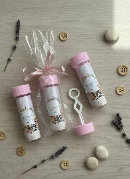 Bolha de Sabão - Bosque Personalizado - artesanato feito à mão por Mi Papelaria Criativa