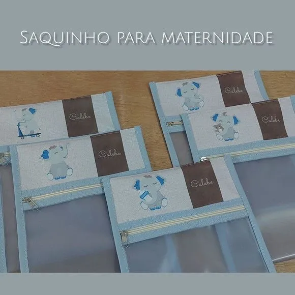 Kit Saquinho Organizador - feito à mão por Innovare Studio