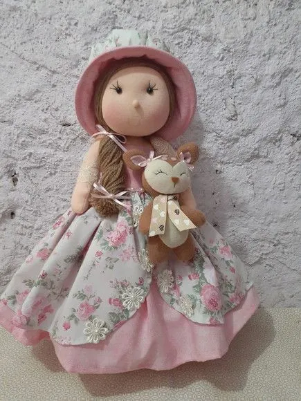 Boneca com bichinhos - foto 5