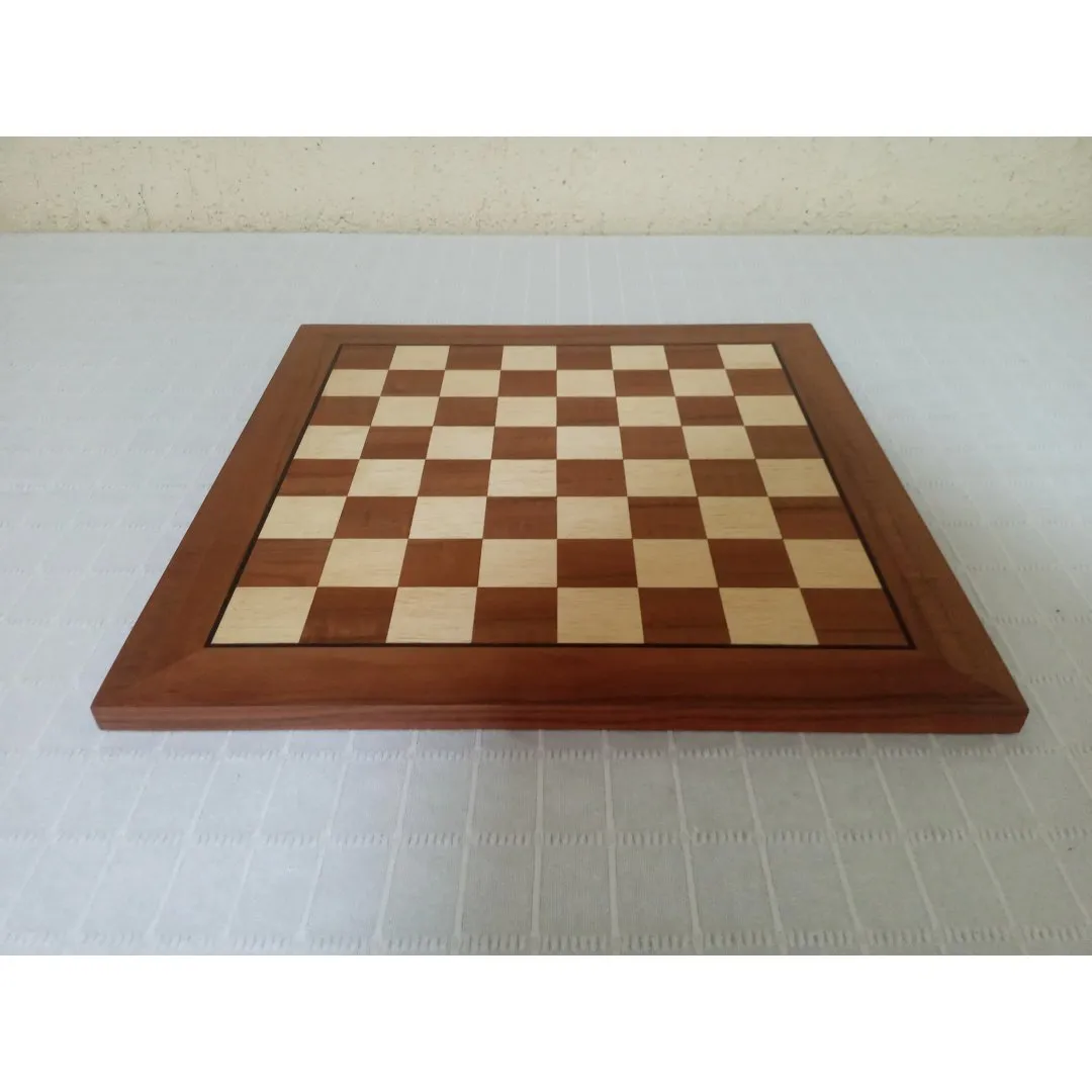 Tabuleiro de Xadrez Tradicional Macieira Médio - artesanato de Casa da Marchetaria