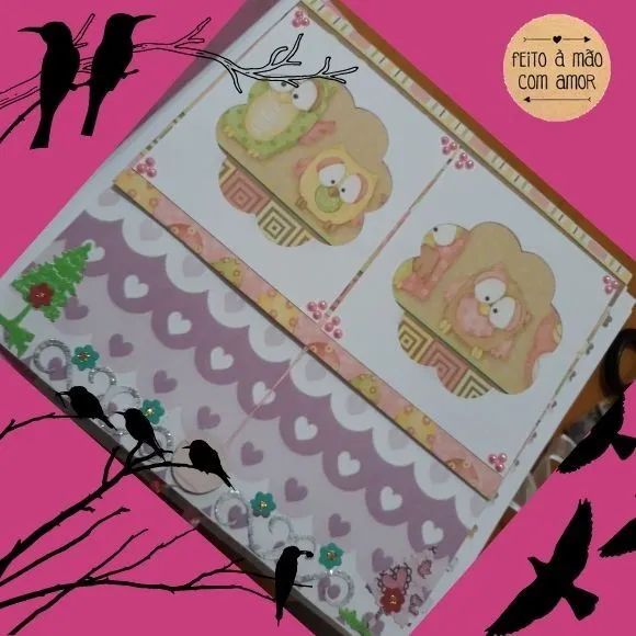 Álbum de Fotos Personalizado Corujinha Feliz - foto 5