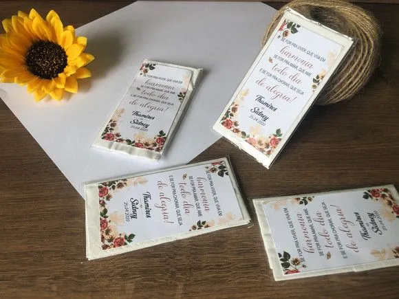 Lágrimas de Alegria Personalizada - feito à mão por Mi Papelaria Criativa