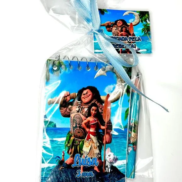Bloquinho Moana Personalizado - foto 2