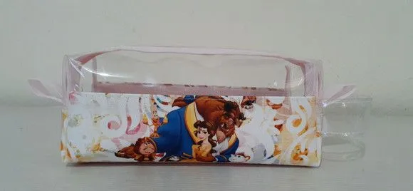 Estojo Box com visor - a bela e a fera - foto 2