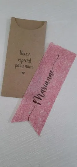 Marcador de páginas - PVC leitoso - feito à mão por Innovare Studio