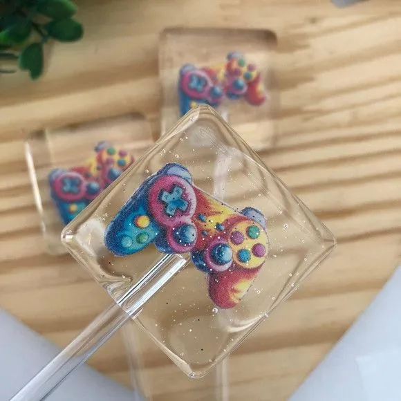 Vídeo Game - feito à mão por Lollipops Cristal