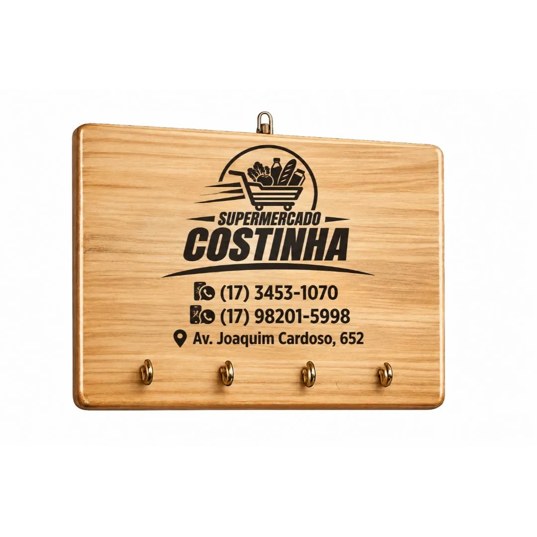 Kit 10 Porta Chaves Personalizado com Nomes da sua Empresa - foto 3