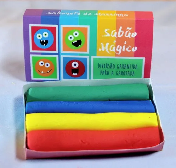 Lembrancinha Aniversário Sabonete Magico Massinha de Modelar - foto 2